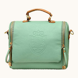 Coral Green Bag